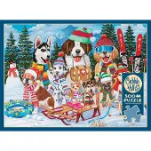 Cobble Hill Snow Day (500) - Legpuzzel