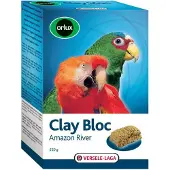 Versele-Laga Clay Bloc Amazonpapagaai - Vogelsupplement - 550 g