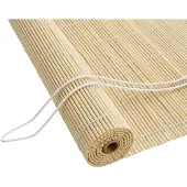 vidaXL Rolgordijn Naturel 60 x 160 cm Bamboe