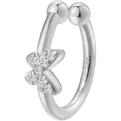 Hey Happiness Oorbellen zilver