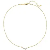 Hey Happiness Ketting 'Lumi Line' goud