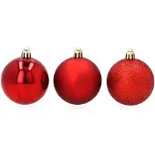 PerfectLED Kerstballen set | | 70 stuks (Rood)
