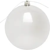 Décoris Kerstbal | | Ø 14 cm (Zilver)