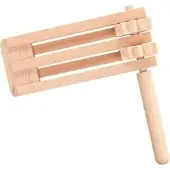 Gollnest & Kiesel Ratel - Dubbel - 15,5X1,5X9,5 Cm - Hout - Muziek Maken