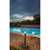 SLV 228110 TRUST 60: LED-vloerlamp, roestvrij staal