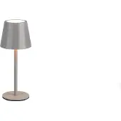 TRIO REALITY DIAZ - Tafellamp - Ultiem grijs - incl. 1x SMD 1,6 W - 4-stappen TOUCH - Traploos instelbare lichtkleur - USB-aansluiting - Oplaadbaar - Snoerloos