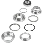 Neco Balhoofd set fiets - staal - chroom - universeel - 22.4/30.0/27.0 mm