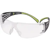 3M veiligheidsbril SecureFit SF400, EN 166, EN 170, zwarte veren, slaapdrukverdelingtechnologie