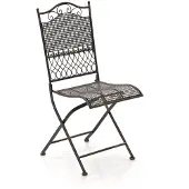 CLP Kiran Tuinstoel - Opvouwbaar - Metalen stoel - Art nouveau - bronzen