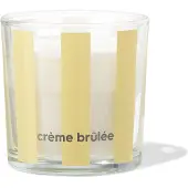 HEMA Geurkaars in glas ⌀10x10cm crème brûlée (lichtgeel)