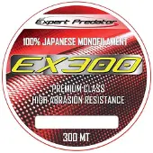 Expert Predator Ex 300 Monofilament 300 M Rood 0.550 mm