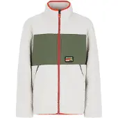 Protest fleece vest PRTBARTIS JR ecru/olijfgroen Skivest Meerkleurig - maat 164