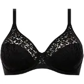 Chantelle - Norah - Beugel BH - Bedekkend - Soft Feel - ZWART