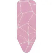 Brabantia Strijkplankhoes C - 124 x 45 cm - Complete Set - Lilac Waves