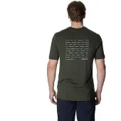 Houdini Tree Message T-shirt Met Korte Mouwen Groen M Man