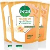 Dettol No-Touch Refill Extra Care Honey & Sheabutter 250ML x 3