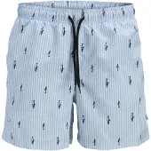 JJ REBEL Zwemshorts 'JREBHAWAII' lichtblauw