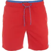 Riverso Heren Short RIVDavid bequem Rood 3XL Volwassenen Sneldrogende Zwemshort met Trekkoord