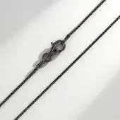 Cavill - 80 cm Zilveren Ketting Dames en Heren - 925 Sterling Zilver - Fijn Gevlochten Design - Stevige Karabijnsluiting - Tijdloze Halsketting