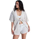 Roxy Moana Story Kimono Met Korte Mouwen