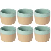 Costa Nova Koffiekopjes Arenito Aqua 200 ml - 6 stuks