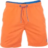 Riverso Heren Short RIVDavid bequem Oranje M Volwassenen Sneldrogende Zwemshort met Trekkoord
