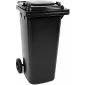 ICS Afvalcontainer 80 liter grijs - Kliko 80 liter - 2 wielcontainer
