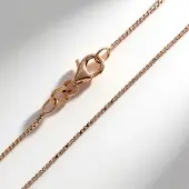 Cavill - Zilveren ketting 45 cm - 925 Sterling zilver rosé verguld - Venetiaanse filigrain - Luxe minimalistische dames ketting