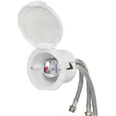 PLASTIMO Behuizing mengkraanset - wit - rond