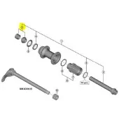 Shimano Fh-mt501/mt501/mt510 Naafconus