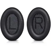 INF Oorkussens Geschik voor Bose QC35/25/15, AE2, AE 2i, AE 2w,SoundTrue,SoundLink Black