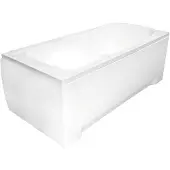 Besco Badkuip MODERN 150x70 met poten, inclusief sifon en omranding (1x kort, 1x lang - aan beide zijden)
