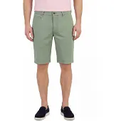 Brax Shorts groen normale fit katoen