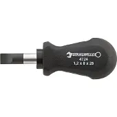 Stahlwille 4724 2 1,0X5,5X 25 VERGASERSCHRAUBENDREHER Platte schroevendraaier