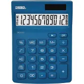 Aveli bureaurekenmachine New Generation Compact 30100, donkerblauw - 2 stuks