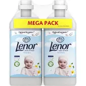 Lenor 4x Wasverzachter Sensitive 2x49 wasbeurten 2x1.23 liter
