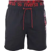 Riverso Heren Short RIVBobby regular fit Zwart XXL Volwassenen Zwembroek met Print