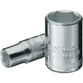 Gedore 1/4" Dopsleutel voor 5mm Buitenzeskantbouten [2 Stuks]