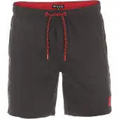Riverso Heren Short RIVDavid bequem Zwart XXL Volwassenen Sneldrogende Zwemshort met Trekkoord