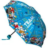 Sonic the Hedgehog Paraplu, Team - Ø 90 x 24/55 cm - Polyester