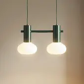 Aldex Hanglampe , Flo, dimbare, Groen, Woonkamer, Metaal, Designer
