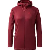 Haglöfs Korp Mid Hood Fleece Dames Carmine Red S