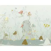 Overig Fotobehang Mermaids - Meerkleurig - 2,80m X 350cm