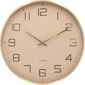 Karlsson wandklok elegance glow zacht- Ø40cm