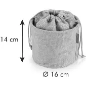 Tescoma Herbruikbare voedselzak 4food 2,5 L Jute