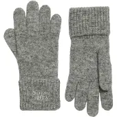 Superdry Vingerhandschoenen grijs gemêleerd