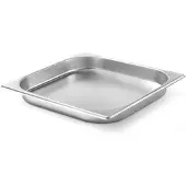 Hendi GN-container 2/3 – lichtgewicht roestvrij staal – 5,5L – 354x325x65 mm