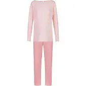 Mey Pyjama Serie Simple Stripes Bridal Rose | Maat 40