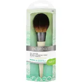 Ecotools Volledige poederkwast Pluizige make-upborstel voor losse en geperste poeder Beste voor het fixeren van make-up Grote opzetborstel met zachte