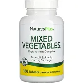 NaturesPlus Mixed Vegetables (180 Tablets) - Nature's Plus